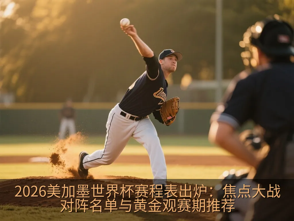 2026美加墨世界杯赛程表出炉：焦点大战对阵名单与黄金观赛期推荐